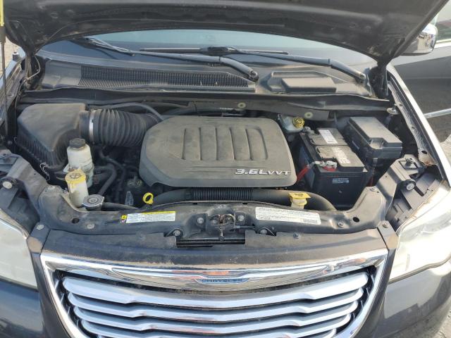 2A4RR8DG6BR703673 - 2011 CHRYSLER TOWN & COU TOURING L GRAY photo 12