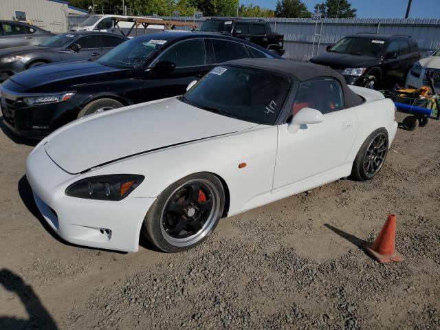 JHMAP21445S005175 - 2005 HONDA S2000 WHITE photo 1