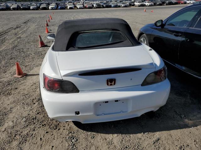 JHMAP21445S005175 - 2005 HONDA S2000 WHITE photo 6