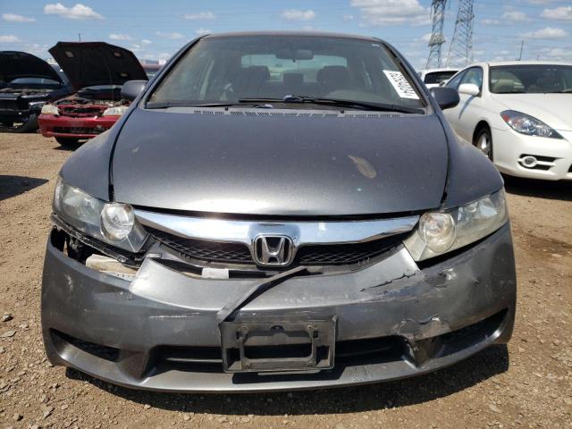 19XFA1F54AE021877 - 2010 HONDA CIVIC LX GRAY photo 5