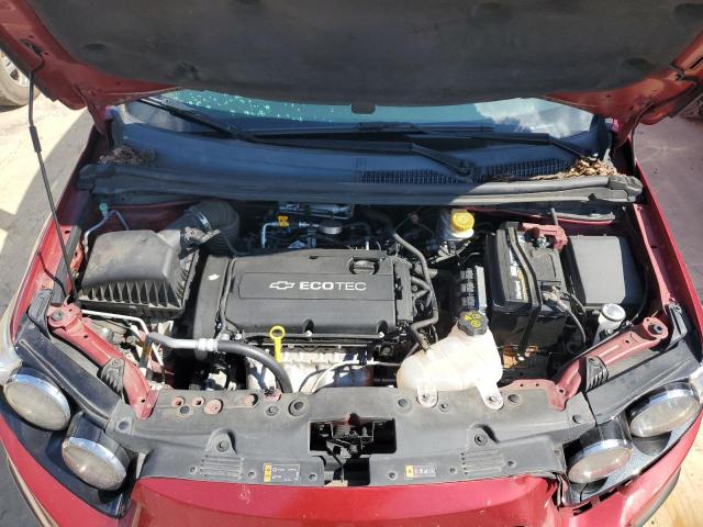 1G1JA5SH4E4129448 - 2014 CHEVROLET SONIC LS 红色 照片 11