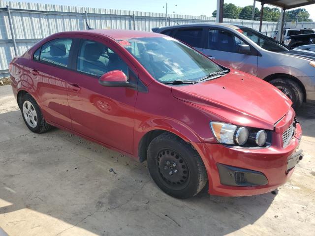 1G1JA5SH4E4129448 - 2014 CHEVROLET SONIC LS 红色 照片 4
