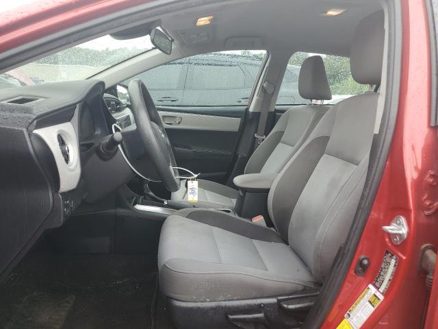 2T1BURHE5HC809416 - 2017 TOYOTA COROLLA L Rot Foto 7