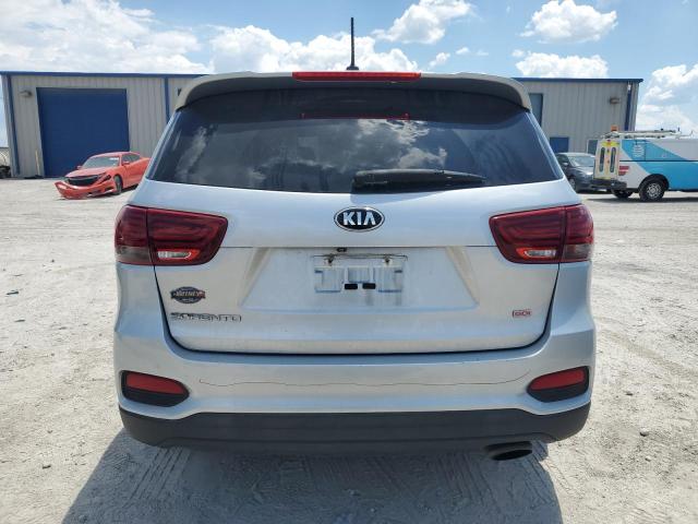 5XYPG4A34KG581624 - 2019 KIA SORENTO L SILVER photo 6