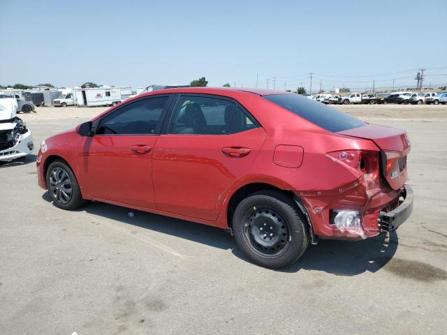 2T1BURHE0HC764739 - 2017 TOYOTA COROLLA L RED photo 2