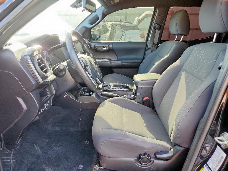 3TMAZ5CN4KM106949 - 2019 TOYOTA TACOMA DOUBLE CAB Чорний фото 7