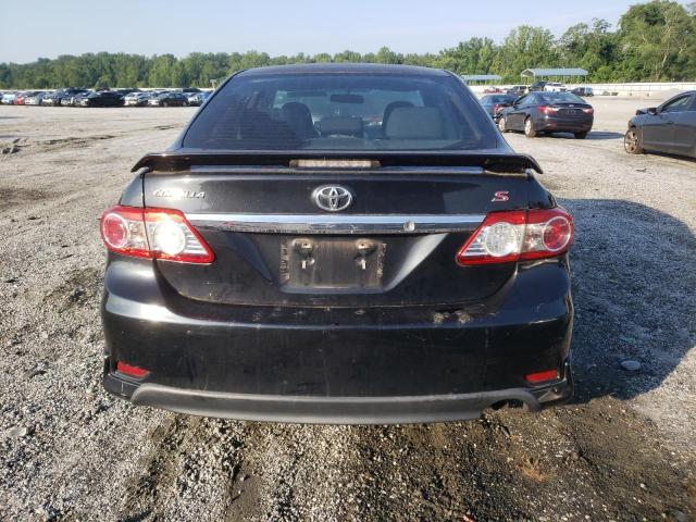 5YFBU4EEXDP167020 - 2013 TOYOTA COROLLA BASE Czarny zdjęcie 6