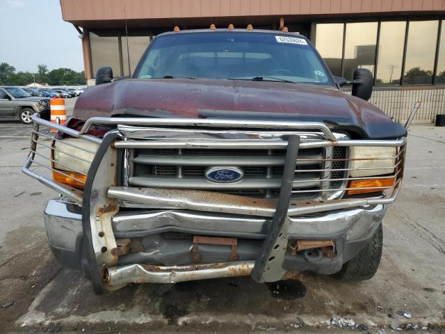 1FTNW21S1YEA82237 - 2000 FORD F250 SUPER DUTY MAROON photo 5