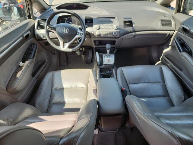 1HGFA16999L027990 - 2009 HONDA CIVIC EXL BLACK photo 8