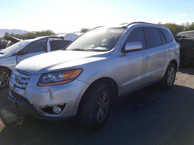 5XYZHDAG3BG071970 - 2011 HYUNDAI SANTA FE SE SILVER photo 2