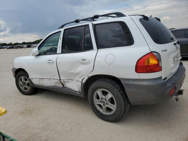 KM8SC13D54U839091 - 2004 HYUNDAI SANTA FE GLS WHITE photo 2