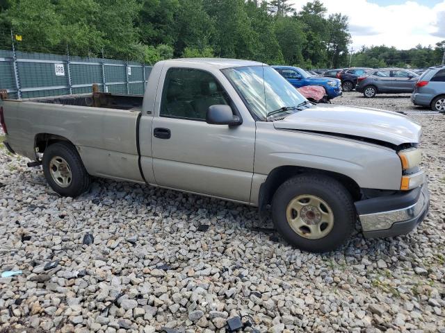 1GCEC14X24Z347681 - 2004 CHEVROLET SILVERADO C1500 SILVER photo 4