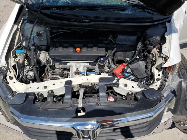2HGFB2F96CH532263 - 2012 HONDA CIVIC EXL თეთრი ფოტო 11