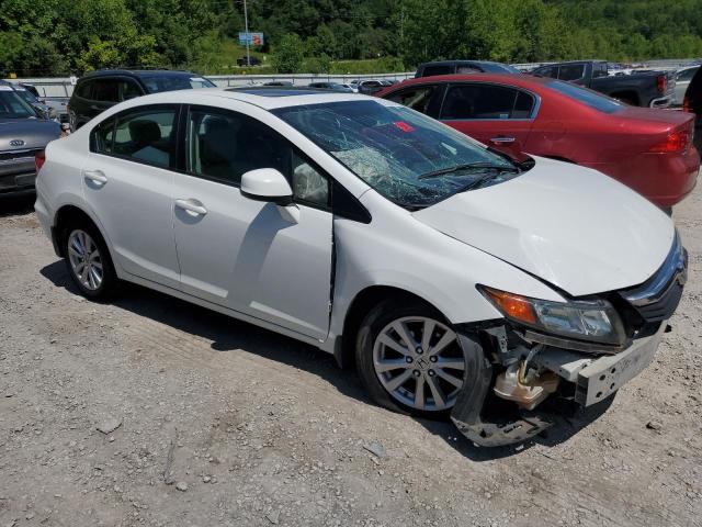 2HGFB2F96CH532263 - 2012 HONDA CIVIC EXL თეთრი ფოტო 4