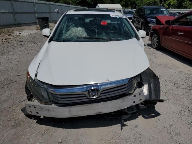 2HGFB2F96CH532263 - 2012 HONDA CIVIC EXL თეთრი ფოტო 5