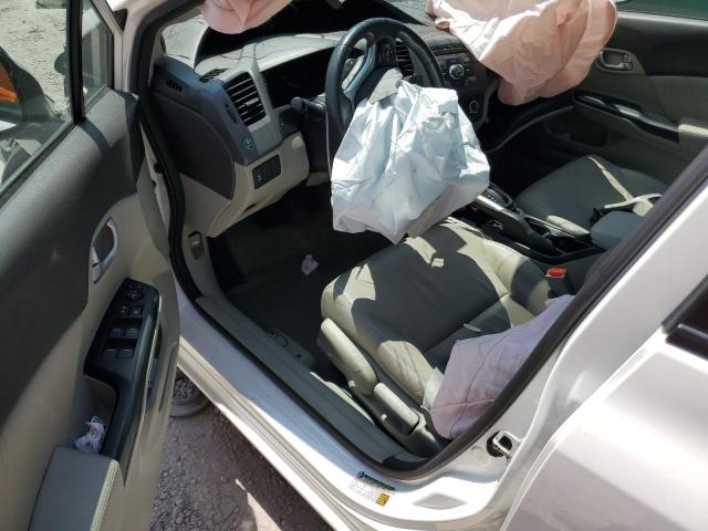 2HGFB2F96CH532263 - 2012 HONDA CIVIC EXL თეთრი ფოტო 8