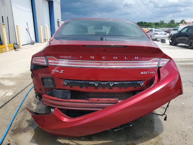 3LN6L5D95HR655284 - 2017 LINCOLN MKZ SELECT RED photo 6