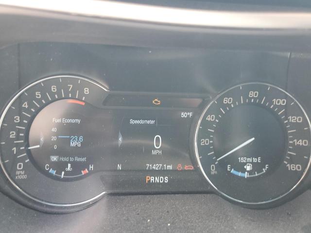 3LN6L5D95HR655284 - 2017 LINCOLN MKZ SELECT RED photo 9