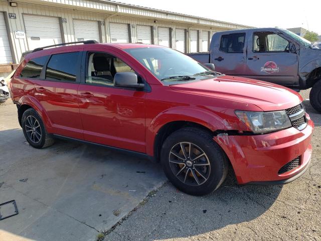 3C4PDCAB7JT528787 - 2018 DODGE JOURNEY SE RED photo 4