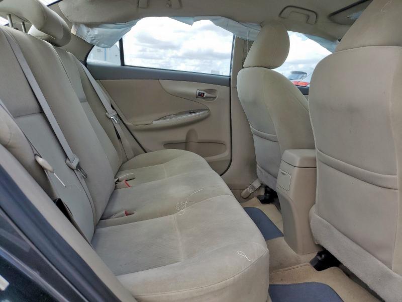 1NXBU4EE6AZ169924 - 2010 TOYOTA COROLLA BASE CHARCOAL photo 10