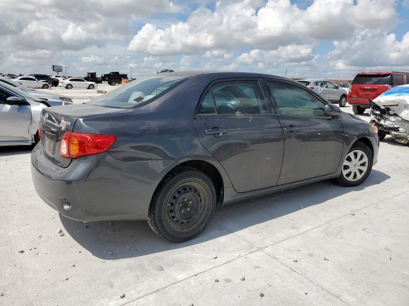 1NXBU4EE6AZ169924 - 2010 TOYOTA COROLLA BASE CHARCOAL photo 3