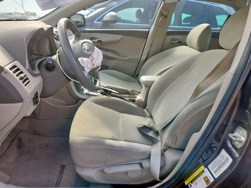 1NXBU4EE6AZ169924 - 2010 TOYOTA COROLLA BASE CHARCOAL photo 7