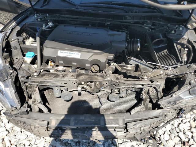 1HGCR3F81HA020377 - 2017 HONDA ACCORD EXL BLACK photo 11