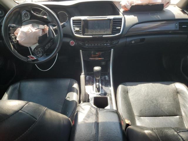 1HGCR3F81HA020377 - 2017 HONDA ACCORD EXL BLACK photo 8