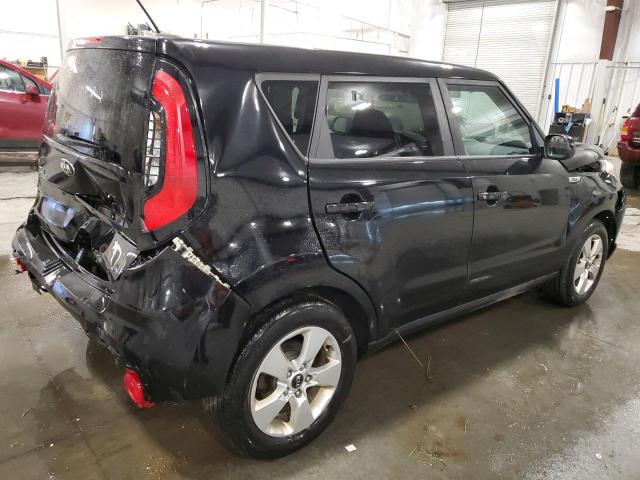 KNDJN2A28H7491745 - 2017 KIA SOUL BLACK photo 3