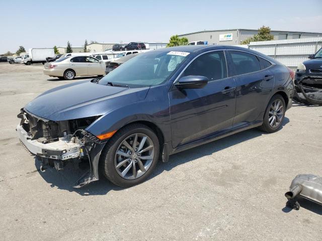 19XFC1F73KE202949 - 2019 HONDA CIVIC EXL ლურჯი ფოტო 1