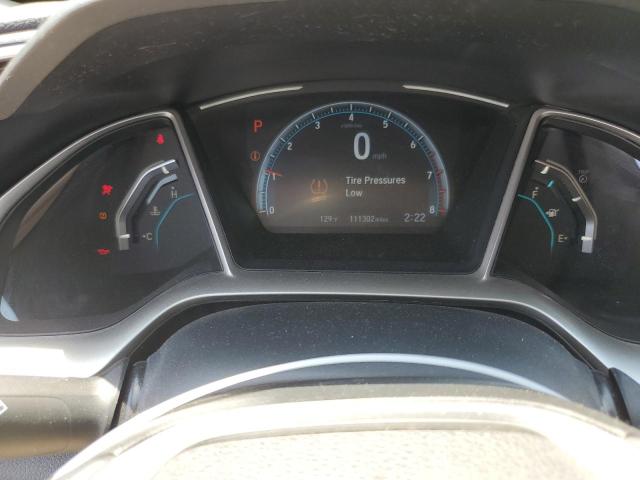 19XFC1F73KE202949 - 2019 HONDA CIVIC EXL ლურჯი ფოტო 9