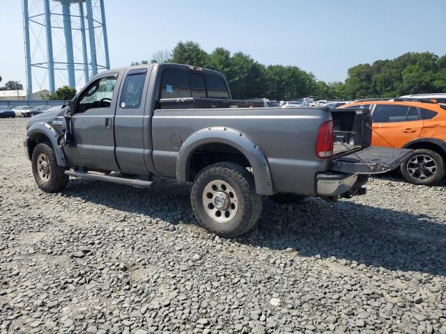 1FTWX31555EA46936 - 2005 FORD F350 SRW SUPER DUTY GRAY photo 2