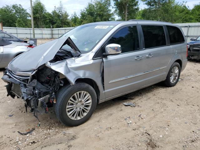 2C4RC1CG0DR716101 - 2013 CHRYSLER TOWN & COU TOURING L SILVER photo 1