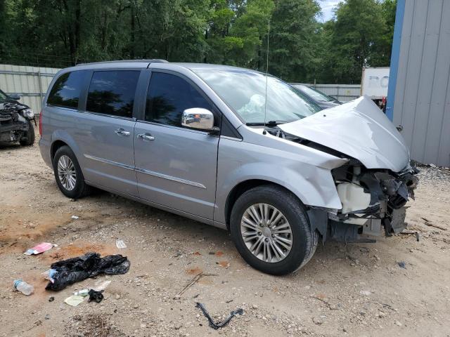 2C4RC1CG0DR716101 - 2013 CHRYSLER TOWN & COU TOURING L SILVER photo 4