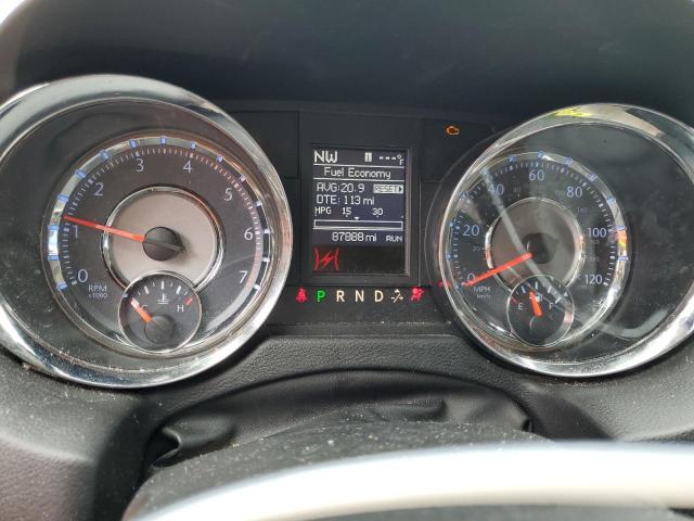 2C4RC1CG0DR716101 - 2013 CHRYSLER TOWN & COU TOURING L SILVER photo 9