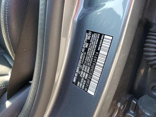 W1KWF8EB3MR634914 - 2021 MERCEDES-BENZ C 300 4MATIC GRAY photo 13