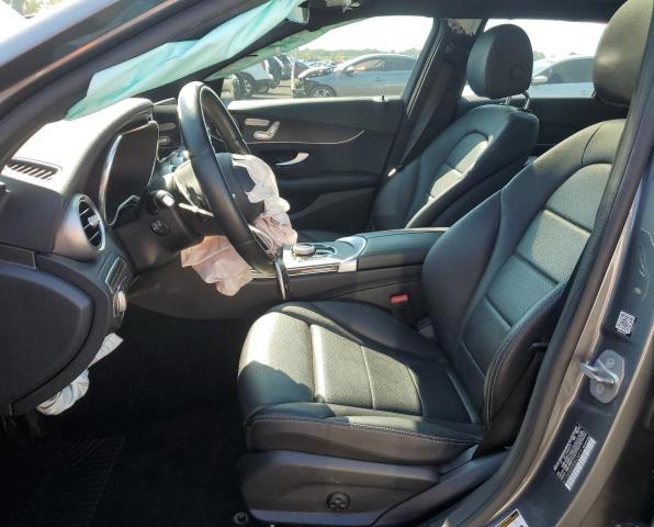 W1KWF8EB3MR634914 - 2021 MERCEDES-BENZ C 300 4MATIC GRAY photo 7