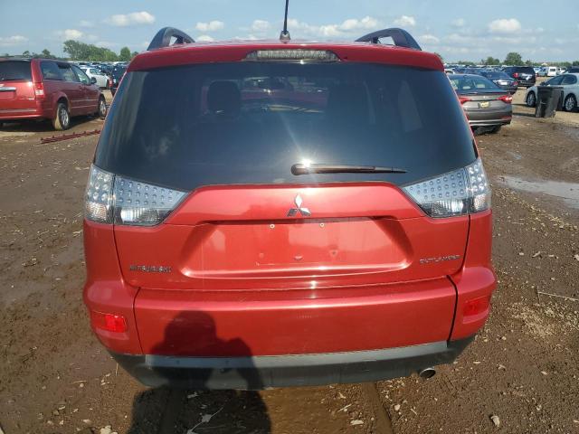 JA4AS2AW4CU006548 - 2012 MITSUBISHI OUTLANDER ES RED photo 6