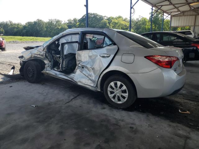 2T1BURHE5HC838771 - 2017 TOYOTA COROLLA L Сріблястий фото 2