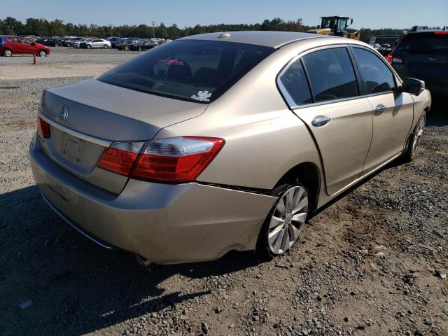 1HGCR2F84EA165936 - 2014 HONDA ACCORD EXL GOLD photo 4