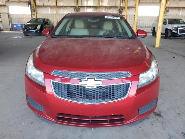 1G1PH5S99B7140356 - 2011 CHEVROLET CRUZE LTZ RED photo 5