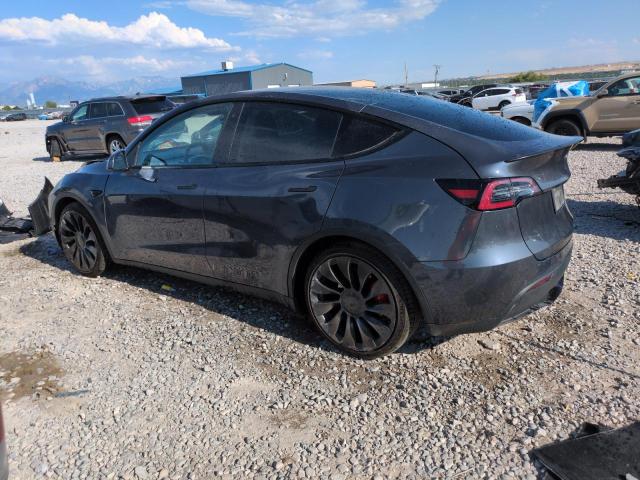 5YJYGDEF1LF013977 - 2020 TESLA MODEL Y Մոխրագույն լուսանկար 2