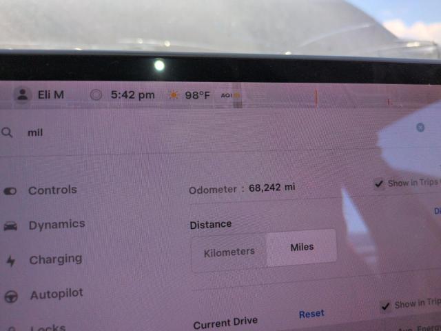 5YJYGDEF1LF013977 - 2020 TESLA MODEL Y Մոխրագույն լուսանկար 9