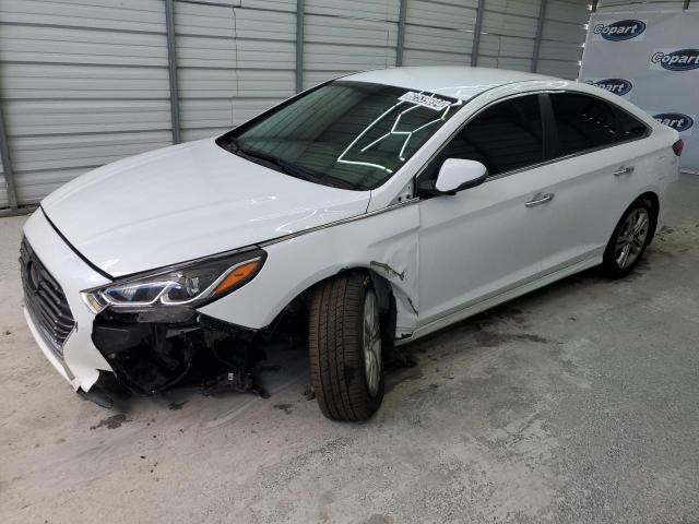 5NPE34AF7JH635678 - 2018 HYUNDAI SONATA SPORT WHITE photo 1