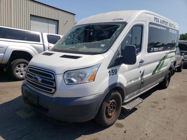 1FBZX2CM6FKB00098 - 2015 FORD TRANSIT T-350 WHITE photo 1