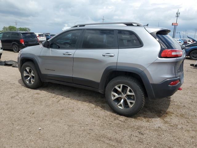 1C4PJMBSXFW543993 - 2015 JEEP CHEROKEE TRAILHAWK GRAY photo 2