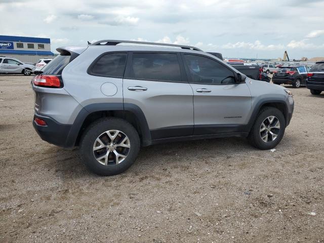 1C4PJMBSXFW543993 - 2015 JEEP CHEROKEE TRAILHAWK GRAY photo 3