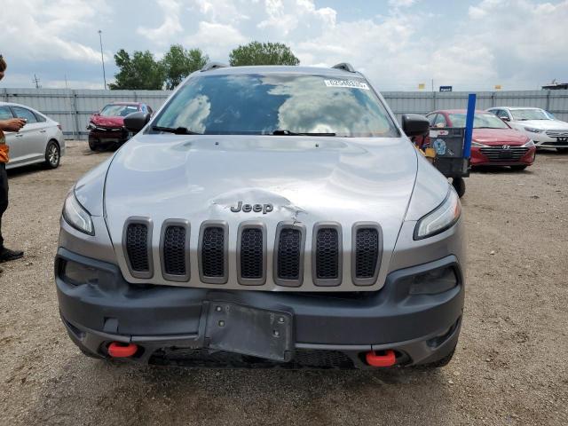 1C4PJMBSXFW543993 - 2015 JEEP CHEROKEE TRAILHAWK GRAY photo 5