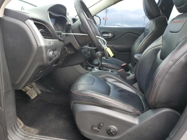 1C4PJMBSXFW543993 - 2015 JEEP CHEROKEE TRAILHAWK GRAY photo 7