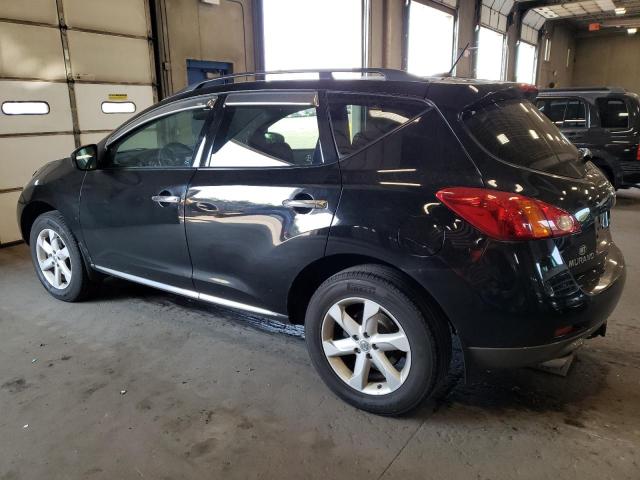 JN8AZ1MW2AW100294 - 2010 NISSAN MURANO S BLACK photo 2